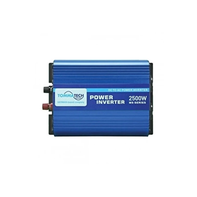 Інвертор Перетворювач напруги Tommatech 12 Volt MS2500 2500 Вт - Фото 1 Інвертор Перетворювач напруги Tommatech 12 Volt MS2500 2500 Вт - зображення 1
