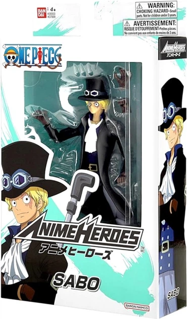 Фігурка анімаційного персонажа Bandai Anime Heroes One Piece "Сабо" 16 см (3296580370092) - зображення 8
