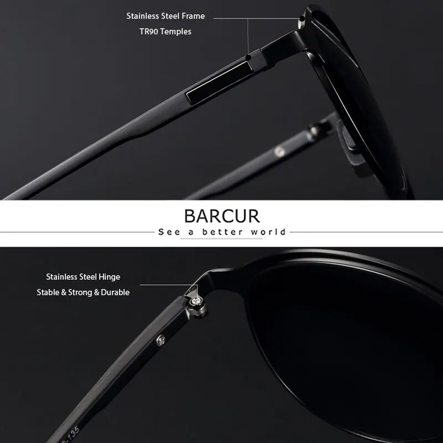 Женские солнцезащитные поляризованные очки Barcur 8622 от продавца ...