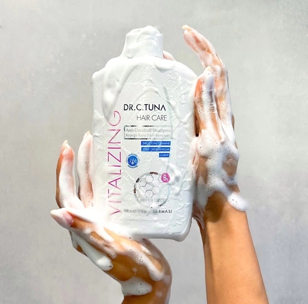 Шампунь против перхоти Vitalizing Dr. C. Tuna Farmasi 500 мл - изображение 3