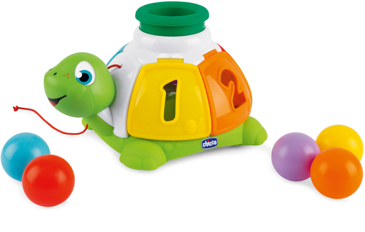 Игрушка-сортер музыкальная Chicco Черепаха (10622.00) - изображение 2