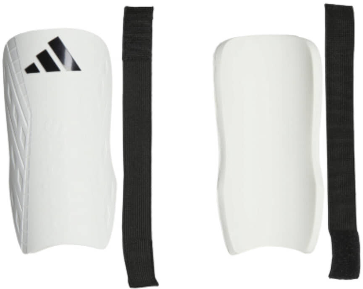 Ochraniacze piłkarskie Adidas Tiro Club Shin Guards HN5600 M Biało-czarne (4065432943246) - obraz 1