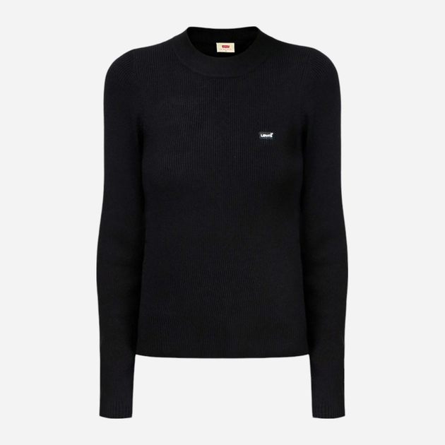 Джемпер жіночий Levi's Rib Crew A0719-0000 L Чорний (5400970450129) - зображення 4