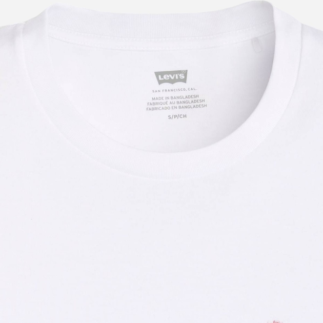 Футболка бавовняна жіноча Levi's The Perfect 17369-2752 S Біла (5401157320129) - зображення 5