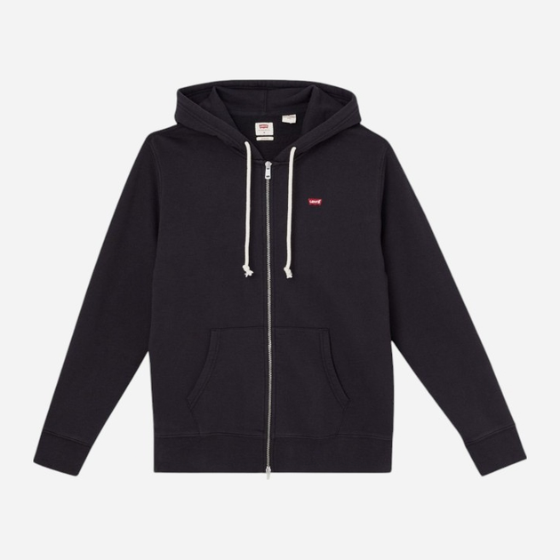 Толстовка на блискавці чоловіча Levi's The Original Hm Zip Up 34584-0016 L Чорна (5401043953967) - зображення 4