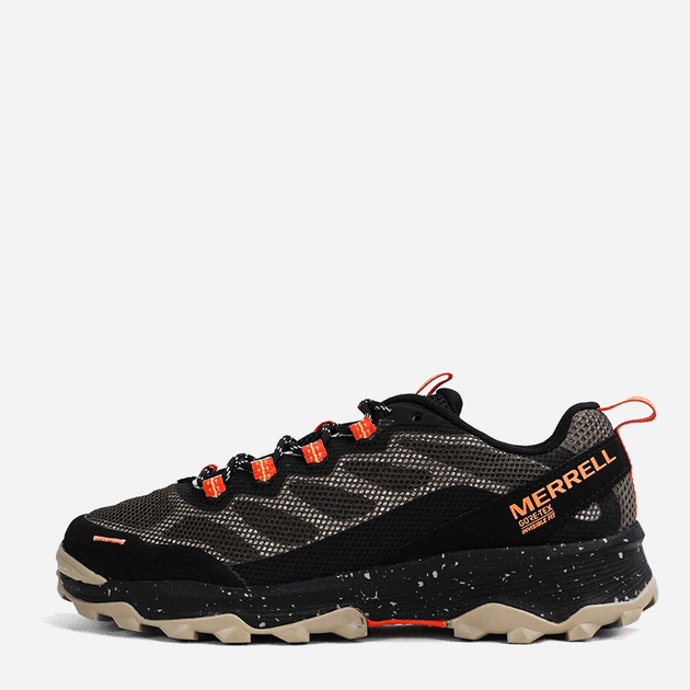 Buty trekkingowe męskie z membraną Merrell J067245 40 (7US) Czarny/Brązowy(195017995750) - obraz 3