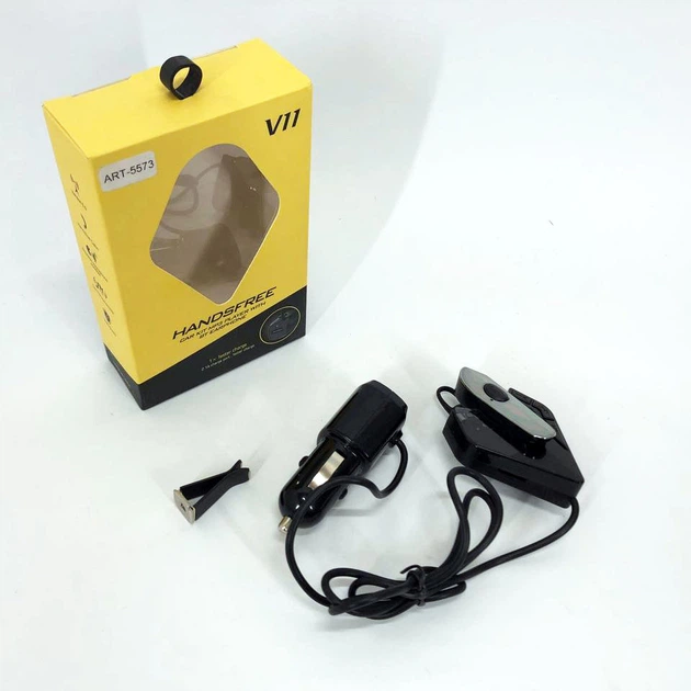 Трансмітер FM V11 BT з Bluetooth гарнітурою модулятор, блютуз фм передавач для автомагнітоли - изображение 7