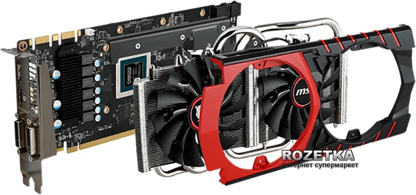 Видеокарта MSI PCI-Ex GeForce GTX 970 Gaming 4G 4096MB GDDR5
