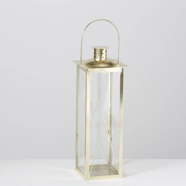 Lampion Boltze Home Farol metalowy złoty 2 szt (4020607607675) - obraz 3