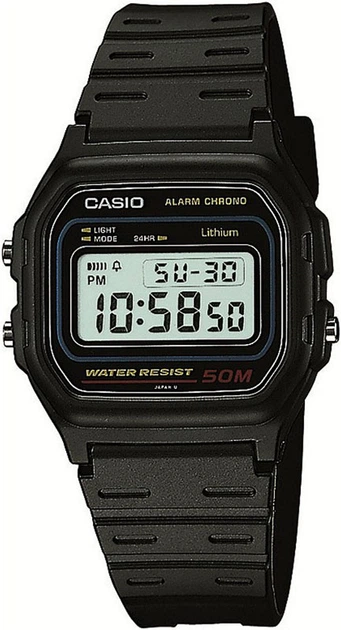 Мужские часы CASIO W-59-1VQES - Фото 1 Мужские часы CASIO W-59-1VQES - изображение 1