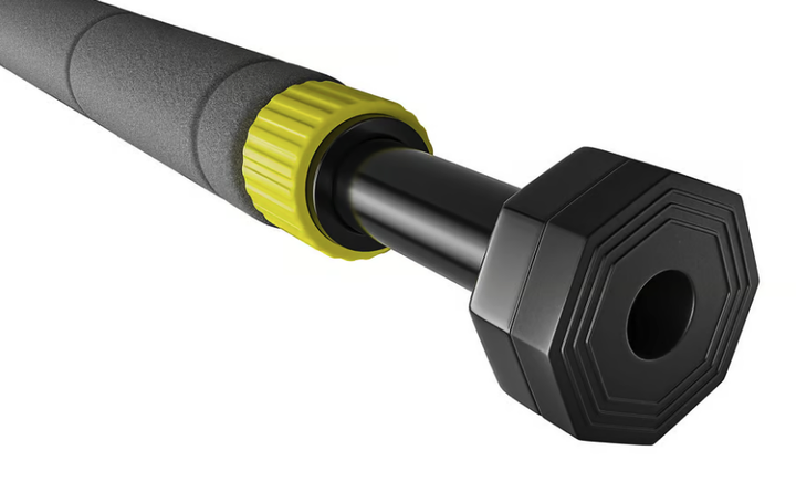 Турник раздвижной Hop-Sport HS-M050DP серо-желтый - изображение 4