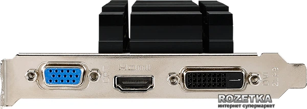Carte Graphique Palit GeForce GT 720 - 1 Go DDR3 - PCIe 3.0 X8 - DVI, HDMI, VGA - Occasion