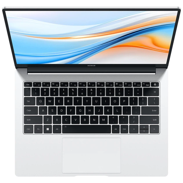Ноутбук HONOR Notebook X14 Plus 2024 R7-8845HS 16GB/512GB 2,8K 120Hz Gray (5301AJMC) - изображение 6