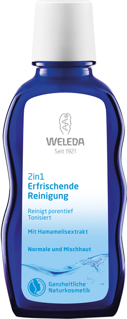 Засіб для обличчя Weleda 2 в 1 Очищуючий та тонізуючий 100 мл (4001638095723) - зображення 1