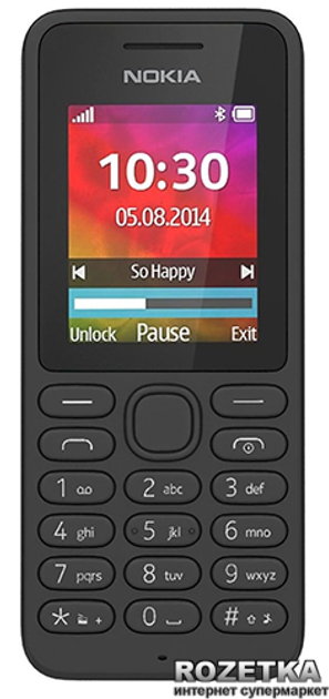Мобильный телефон Nokia 130 Single Sim Black фото отзывы характеристики в интернет магазине