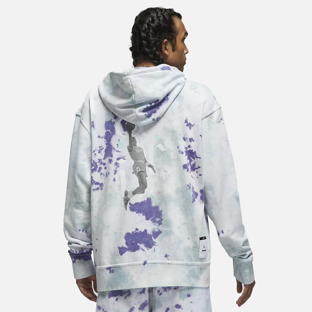 Худи Air Jordan Sport Dna Pullover Hoodie White/Blue Dm1410-366 M - изображение 2