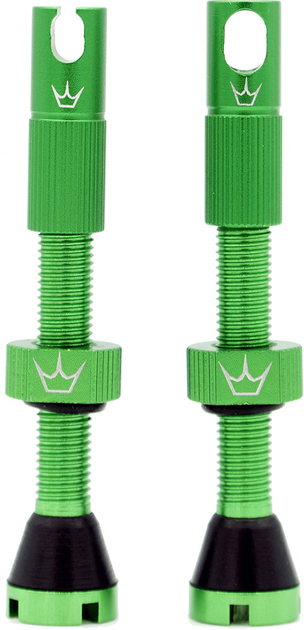 Ниппели Peaty's x Chris King Tubeless Valves 42 мм Emerald (PTV2-42-EMR-12) 
