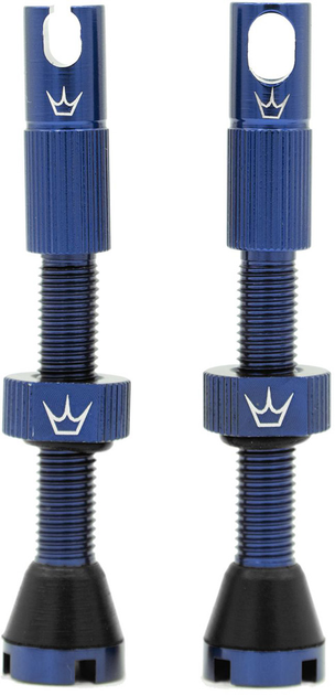 Ниппели Peaty's x Chris King Tubeless Valves 42 мм Navy (PTV2-42-NVY-12) 