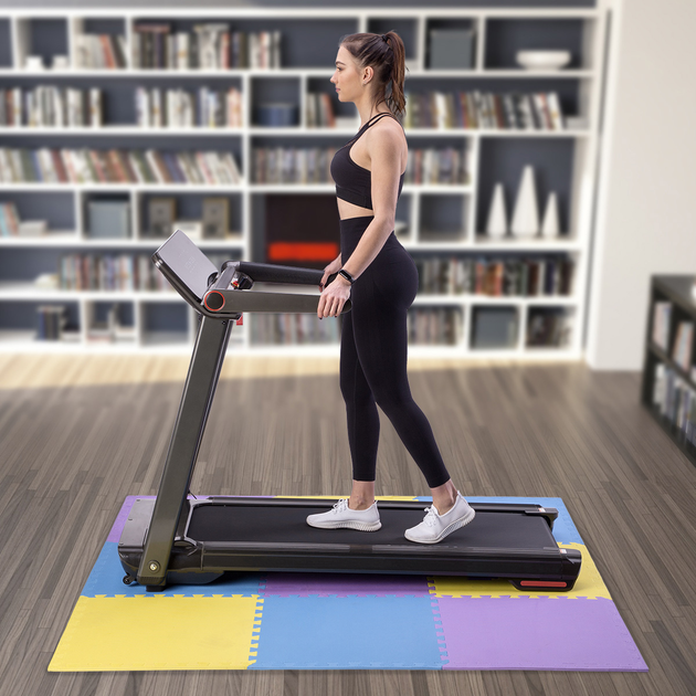 Mata puzzle HMS One Fitness MP10 10 mm 9 elementów Yellow-Blue-Purple (5907695592030) - obraz 14