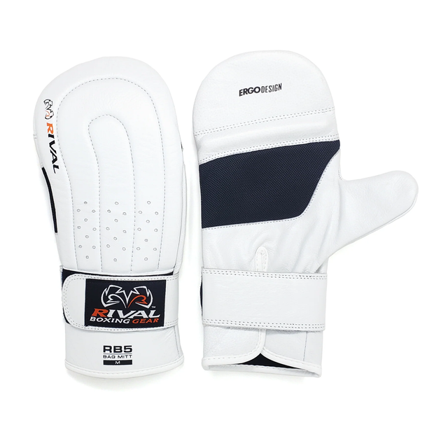 Снарядные перчатки Rival RB5 Bag Mitts White (RB5-White-S) - изображение 2