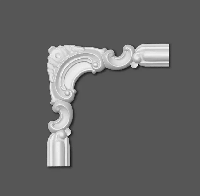 Угловой элемент полимерный Grand decor HCR 518-3 220*220 мм - изображение 5