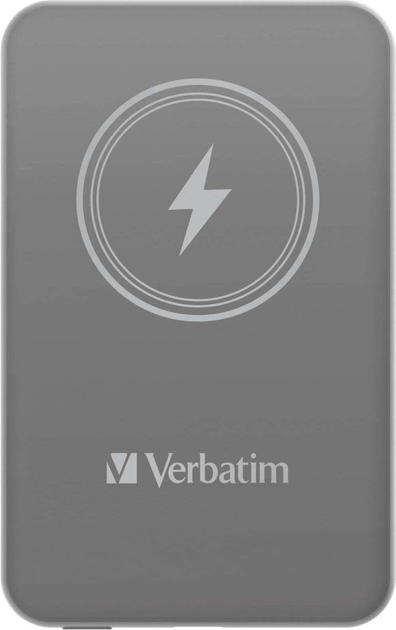 УМБ Verbatim Charge 'n' Go 5000 mAh 20W Grey (23942322443) - зображення 1