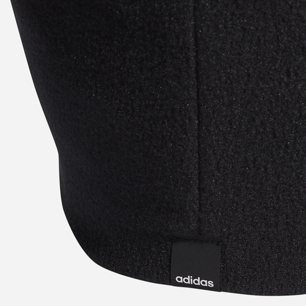 Дитяча зимова шапка-біні adidas Fleece OSFY HI3685 52-54 см Чорна (4065431201798) - зображення 3