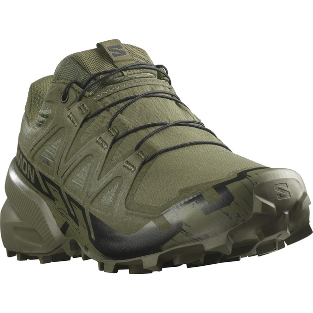 Кросівки Salomon Speedcross 39 Forces 7.5 Green/Black - зображення 2