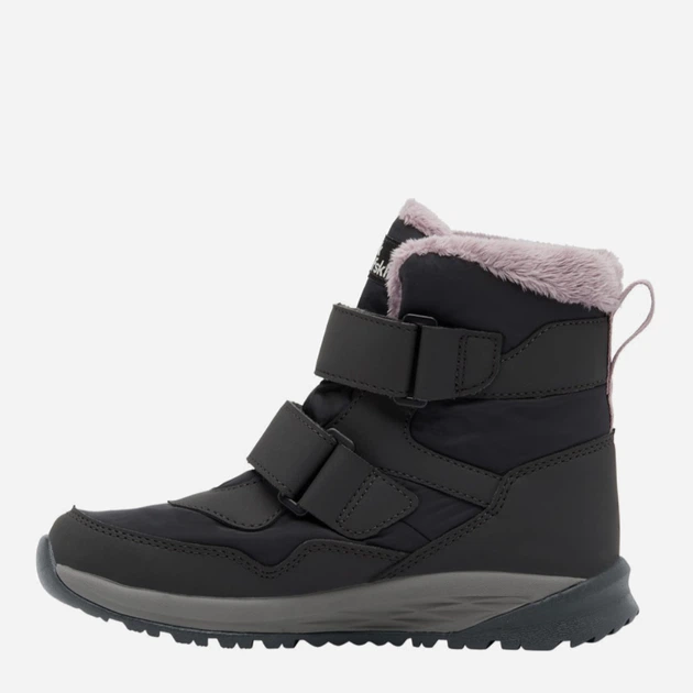Детские зимние ботинки для девочки Jack Wolfskin Polar Bear-G Texapore Mid Vc K A62146_6350 26 Темно-серые (4064886353113) - изображение 2