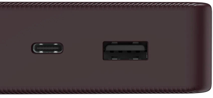 УМБ Hama Color 20 20000 mAh Burgundy (4047443514776) - зображення 5