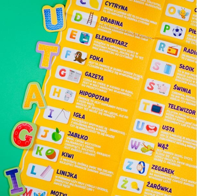 Навчальний набір Lisciani Carotina - Мій перший алфавіт (8008324106530) - зображення 3