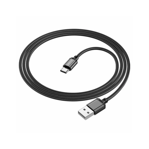 Кабель Borofone BX87 Sharp Type-C Black 1m 68170 - Фото 1 Кабель Borofone BX87 Sharp Type-C Black 1m 68170 - зображення 1