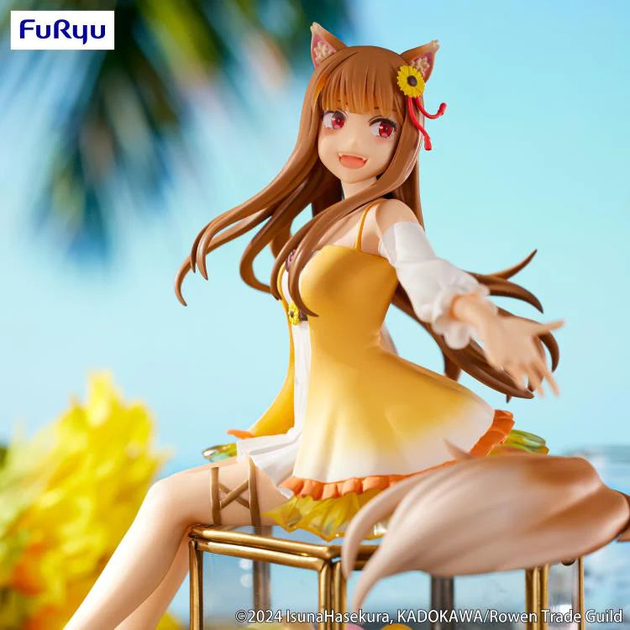 Фигурка FuRyu Noodle Волчица и пряности Холо Spice and Wolf Holo 17 см FR N SW H 17 - изображение 4