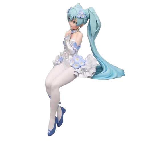 Фигурка FuRyu Вокалоид Хацуне Мику Vocaloid Flower Fairy Nemophila Hatsune Miku 15 см FR VFFN HM 15 - изображение 4