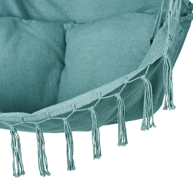 Бразильское кресло - гамак Outtec Boho XXL зеленый - Фото 6 Бразильское кресло - гамак Outtec Boho XXL зеленый - изображение 6