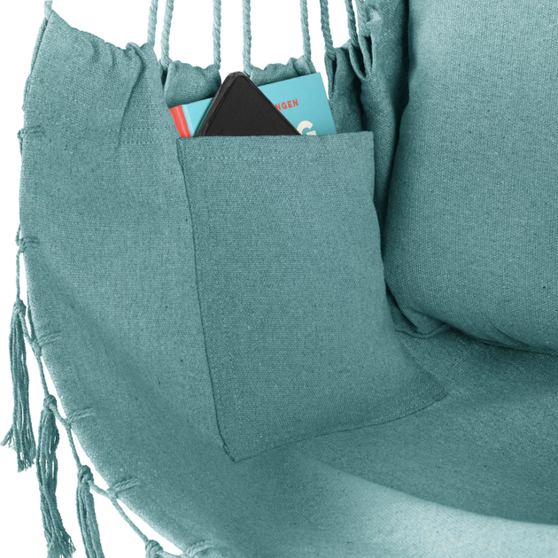 Бразильское кресло - гамак Outtec Boho XXL зеленый - Фото 8 Бразильское кресло - гамак Outtec Boho XXL зеленый - изображение 8