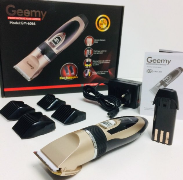 Машинка для стрижки волос Geemy GM-6066 (t7522) - Фото 2 Машинка для стрижки волос Geemy GM-6066 (t7522) - изображение 2