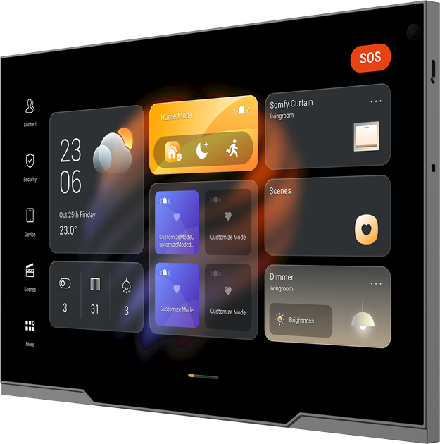 Смарт-панель із ZigBee 3.0 Akubela HyPanel Supreme - зображення 3