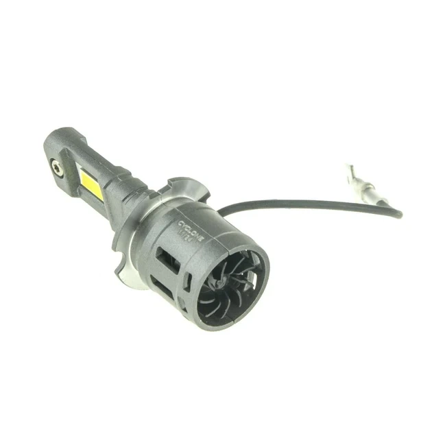 Лампа светодиодная для фар cyclone led h3 5000k 6700lm 25W type 44 2 шт комплект - изображение 3