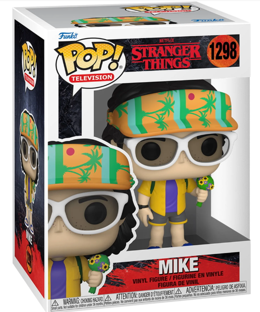Фигурка Фанко Майк Очень Странные Дела №1298 Stranger Things Mike Фигурка Фанко Майк Очень Странные Дела №1298 Stranger Things Mike
