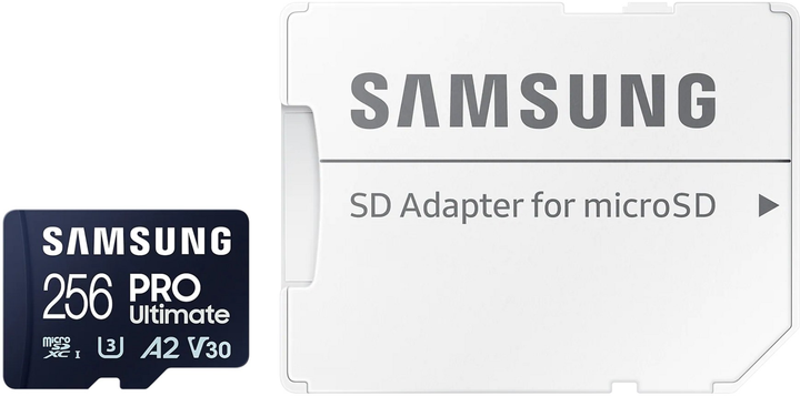 Karta pamięci Samsung PRO Ultimate microSDXC 256GB UHS-I U3 V30 A2 + SD adapter (MB-MY256SA/WW) - obraz 6