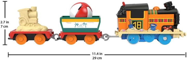 Zestaw Tomek I Przyjaciele Plażowa Nia Lokomotywa Najlepsze Momenty (0194735129140) - obraz 2