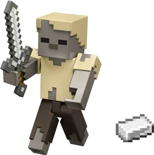 Zestaw Minecraft Husk Zombie Figurka podstawowa + akcesorium (0194735193646) - obraz 1