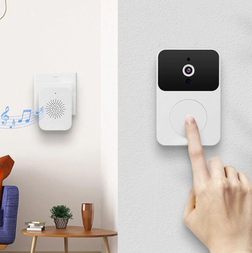Домофон для дому з камерою WIFI та датчиком руху Doorbell X9 - зображення 3