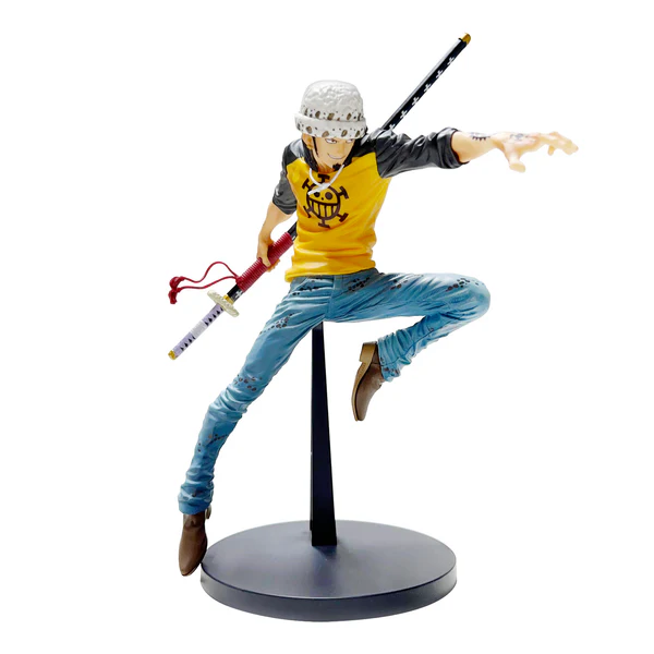 Фігурка Bandai MAXIMATIC Trafalgar Law One Piece Трафальгар Ло Ван Піс 21 cм BM TL OP BR 21 - Фото 2 Фігурка Bandai MAXIMATIC Trafalgar Law One Piece Трафальгар Ло Ван Піс 21 cм BM TL OP BR 21 - зображення 2