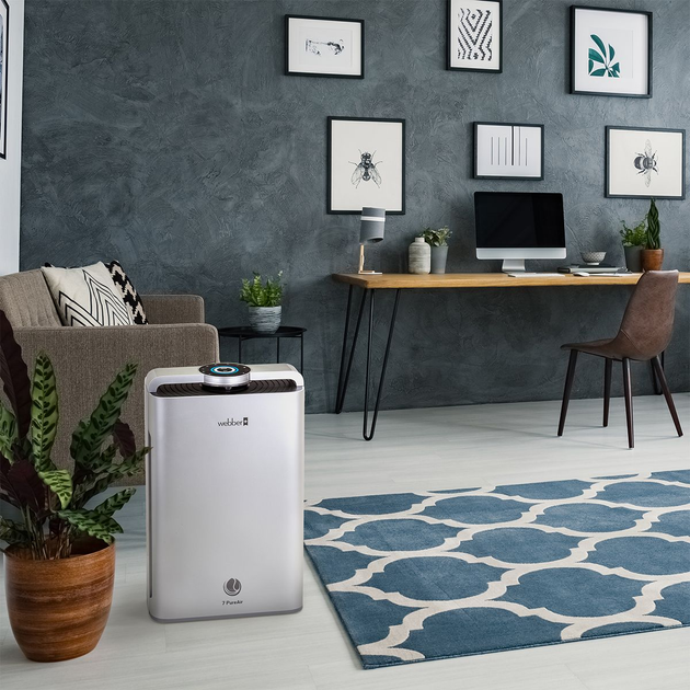 Очиститель воздуха Webber AP9700 Серый (05AP9700WIFI-S) - изображение 7