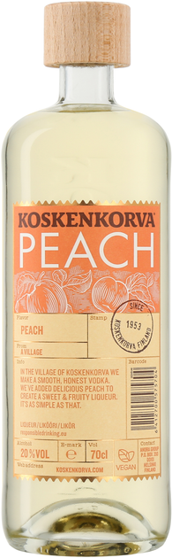 Ликер Koskenkorva Peach 20% 0.7 л (6412700575704) - изображение 1