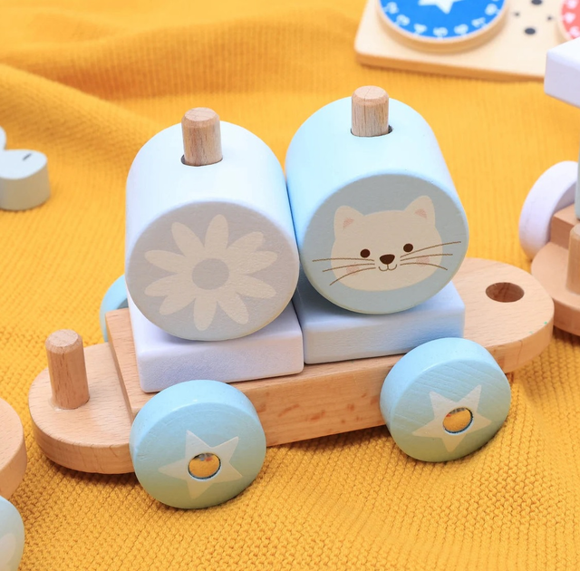 Klocki Little Tikes drewniane pociąg zwierzątka (6935494725082) - obraz 5