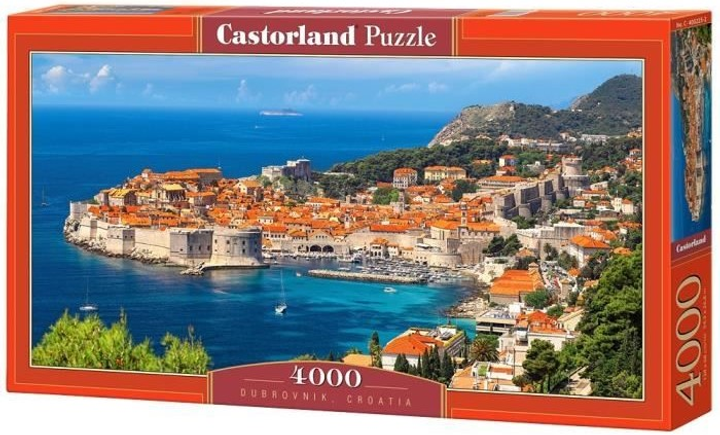 Puzzle Castorland Croatia Dubrovnik 138 x 68 cm 4000 elementów (5904438400225) - obraz 1