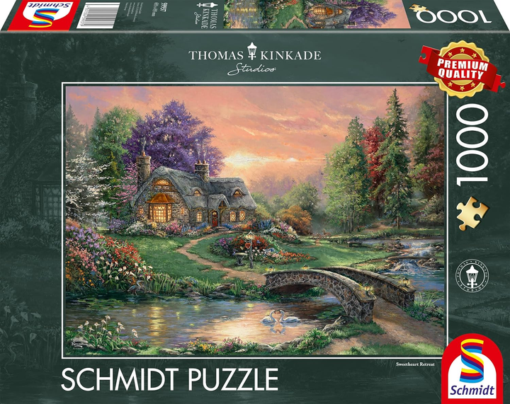 Пазл Schmidt Thomas Kinkade Sweetheart Retreat 69.3 x 49.3 см 1000 деталей (4001504599379) - зображення 1